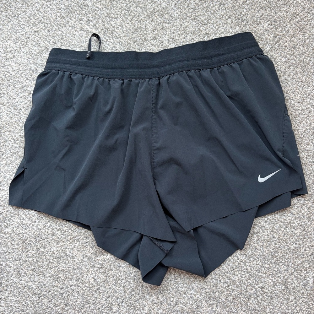 Nike Black Women's Athletic Layered Running Shorts
